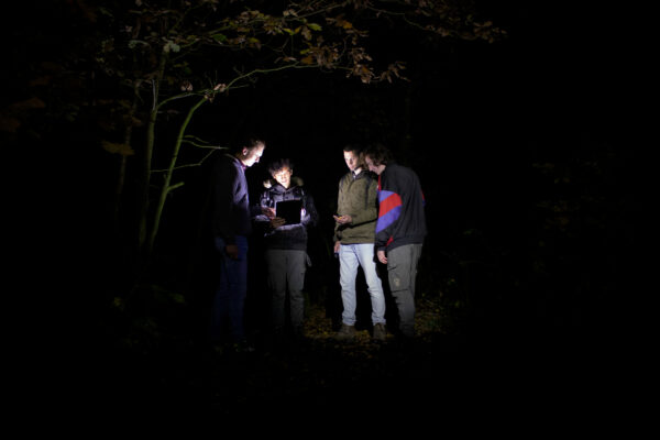 Avond dropping legertruck